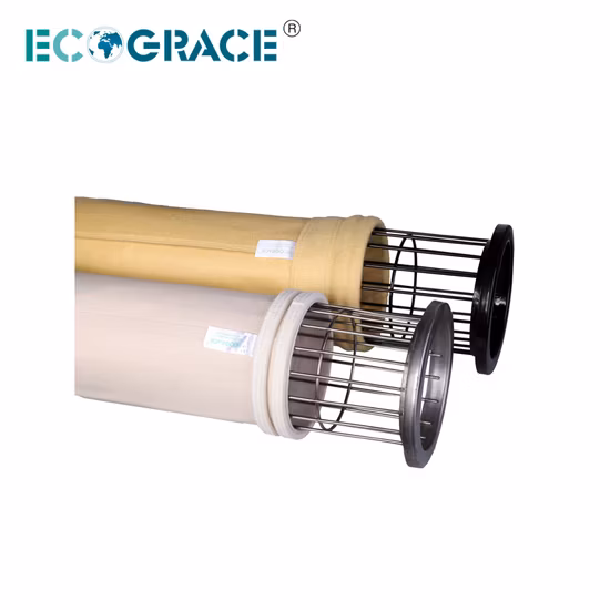 Feltro ad ago non tessuto in tessuto filtrante Nomex industriale per sacco a maniche