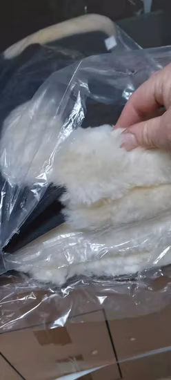 Coperte da sella in pelle di pecora all'ingrosso completamente foderate